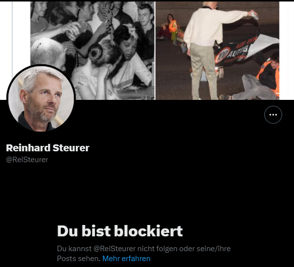 Wenn man bei den Klima-Kommunisten mal nachfragt, wie die Alternative zur pösen Marktwirtschaft ausschaut, wird man natürlich geblockt.
Das ist dieses ,,den Gegner inhaltlich Stellen" von dem die Linken immer schwadronieren.
🤡