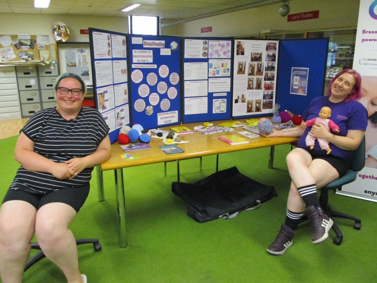 LancsLibraries's tweet image. Thank you so much to West Craven Breastfeeding Friends for joining us to celebrate World Breastfeeding Week at #BarnoldswickLibrary
