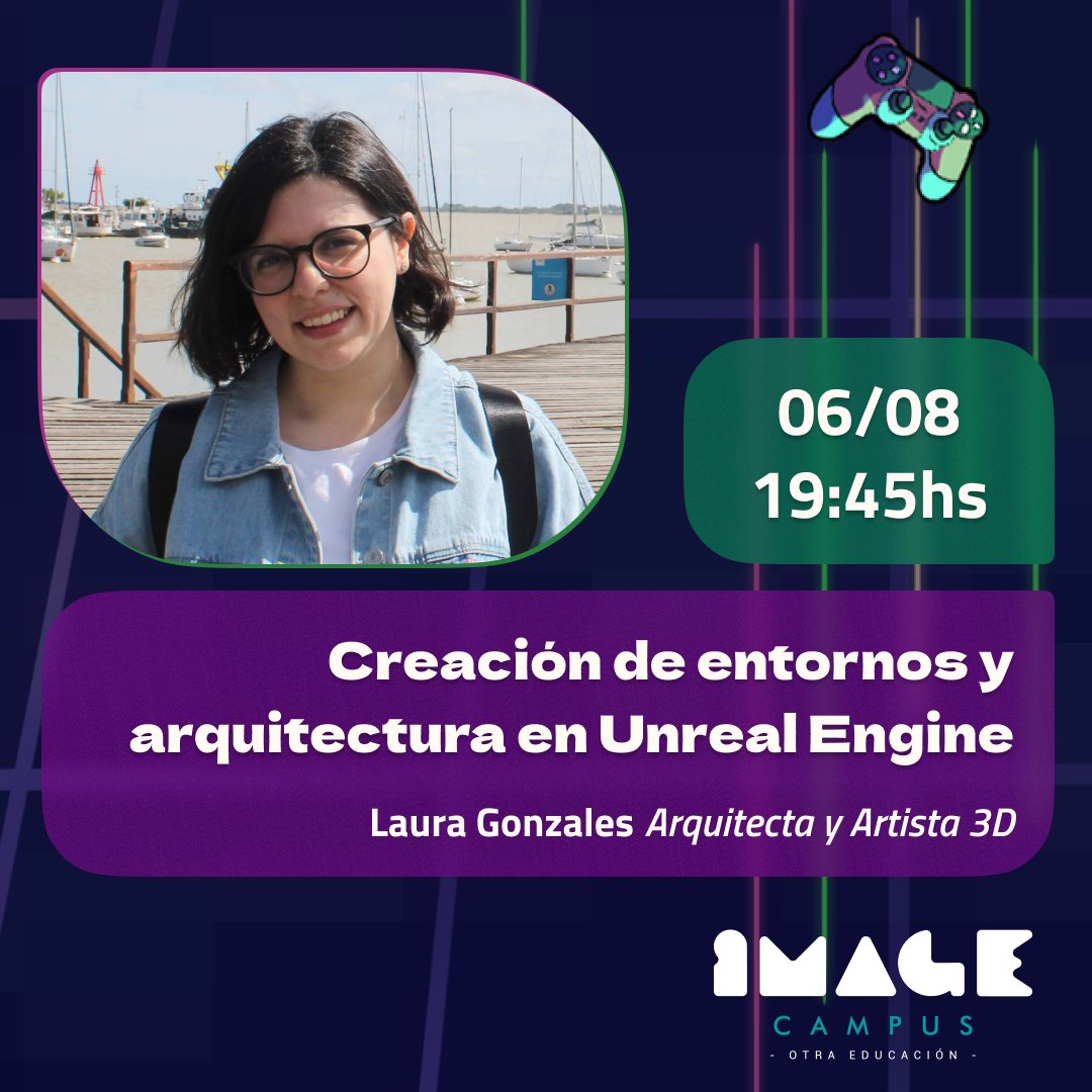 womeningamesAR's tweet image. 🥳 ¡EN BREVE COMIENZA!

#CharlasTech | Creación de entornos y arquitectura en @UnrealEngine  

twitch.tv/womeningamesar youtube.com/@WomenInGamesA…

Camino a la #WomenGameJam2024 🚀
@ImageCampus