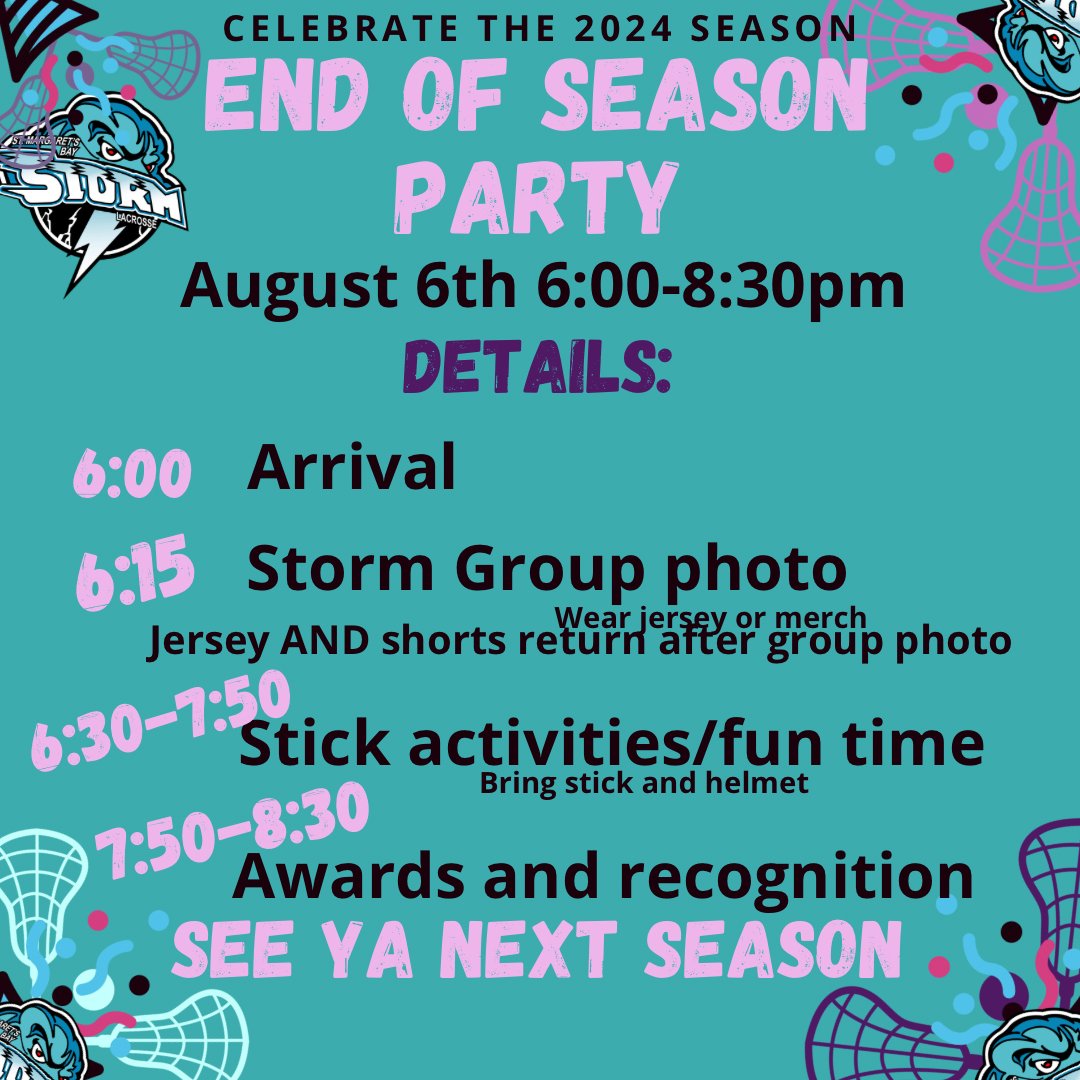 St. Margaret’s Bay Storm Minor Lacrosse tweet media