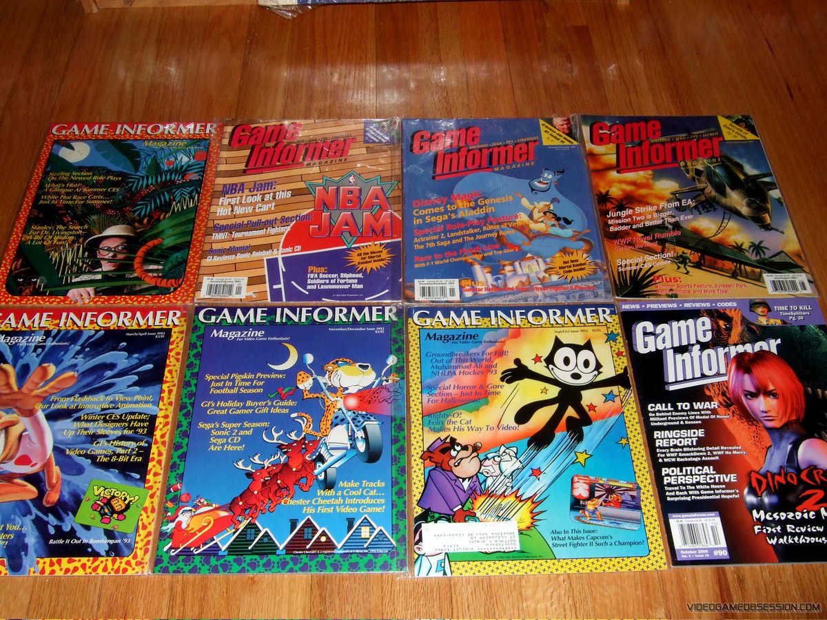 matthewhenzel's tweet image. R.I.P. Game Informer Magazine. videogameobsession.com/videogame/mags…
@gameinformer #GameInformer #VGOMags