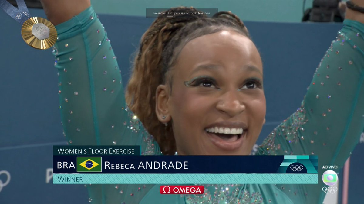 ZAMENZA's tweet photo. REBECA ANDRADE É OURO NO SOLO! SUPEROU A INSUPERÁVEL!!!!!!!!!!!!!!!!!!!! ELA É GIGANTE!!!!!!!!!!!!!!!!!!! #ginasticaolimpica https://t.co/0tOHIHPzRR