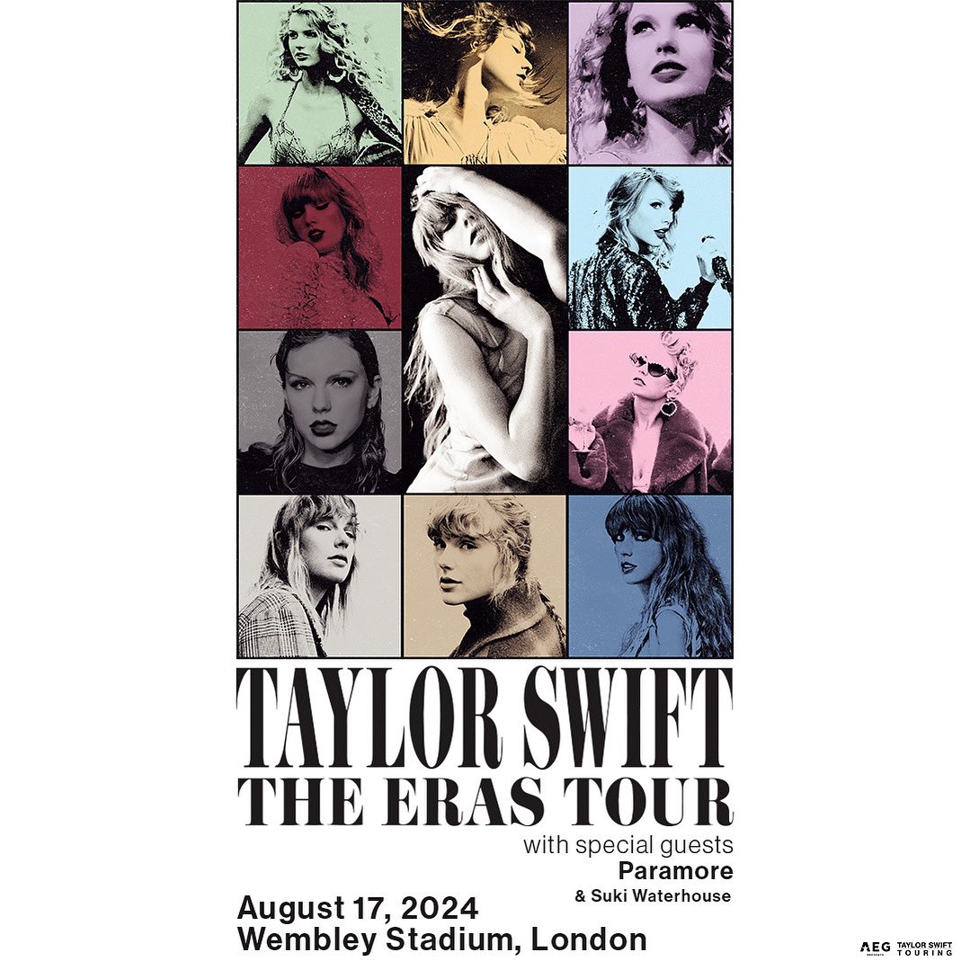 It feels like an honour to simply exist at the same time as @taylorswift, let alone be an opener for her on the biggest and best tour ever 😭😭

A dream come true that I never want to wake up from. Playing at wembley stadium in my hometown!!

See you august 17th at THE ERAS TOUR