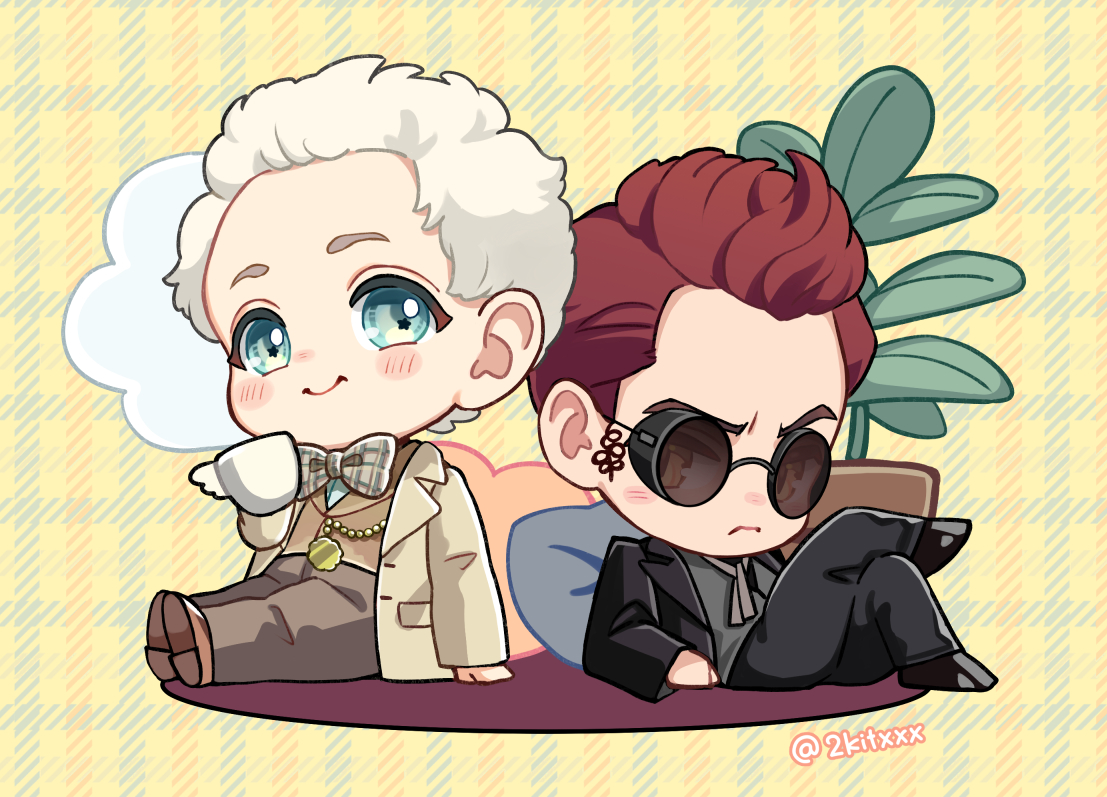 2kitxxx's tweet photo. 👼👿✨

#GoodOmensFanArt https://t.co/maIo8aP1sa