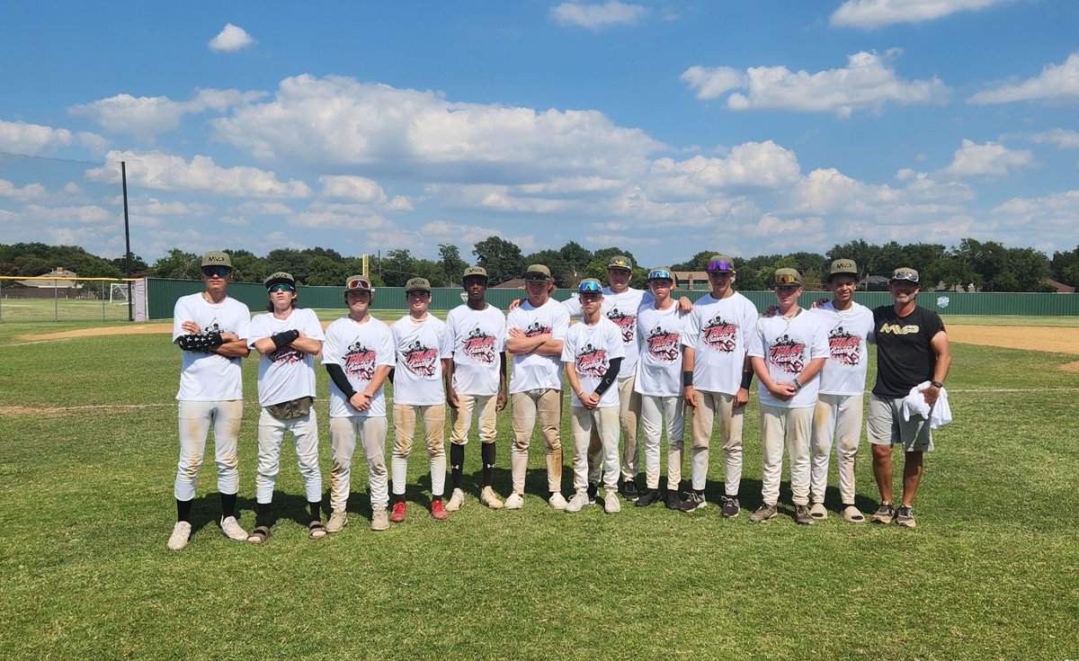 Congratulations to MVP 16U Sanchez for competing and winning the championship this weekend! 

Way to wrap up the summer season! 

Great job boys! ⚾️💪👏🏆