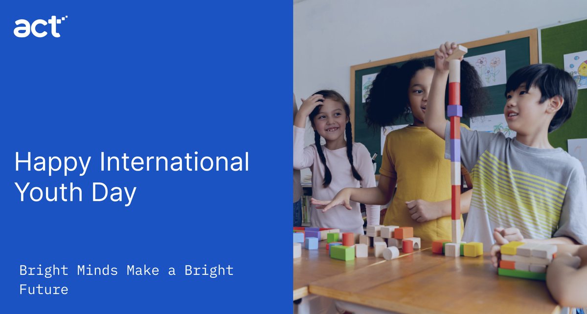 Happy International Youth Day, from all of us at Act Digital Serbia. 👦🏽👧🏻👦🏼👧🏿

💻 They are our future both in the tech space and outside of it, and we look forward to continuing to support their growth. 🌱

#InternationalYouthDay #YouthVoices #YouthEmpowerment #actdigitalserbia