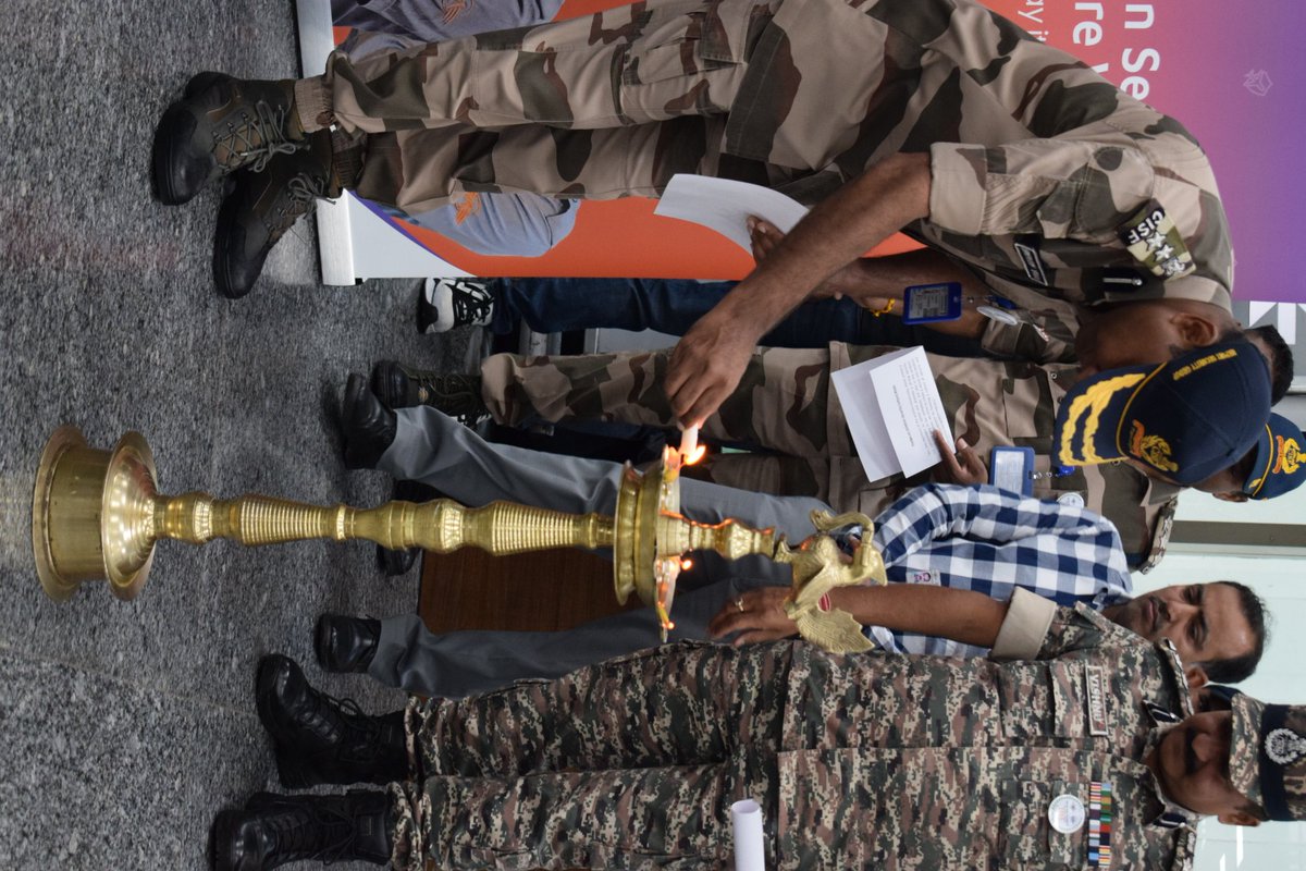 SrinagarAirport's tweet image. AAI is observing Aviation Security Culture Week 2024 from 05th to 11th August’24. Today, at Srinagar Airport, Sh. Javed Anjum, APD SXR administered the Pledge to Officials of AAI as well as from various agencies marking the commencement of #ASCWeek 2024.
@MoCA_GoI @AAI_Official