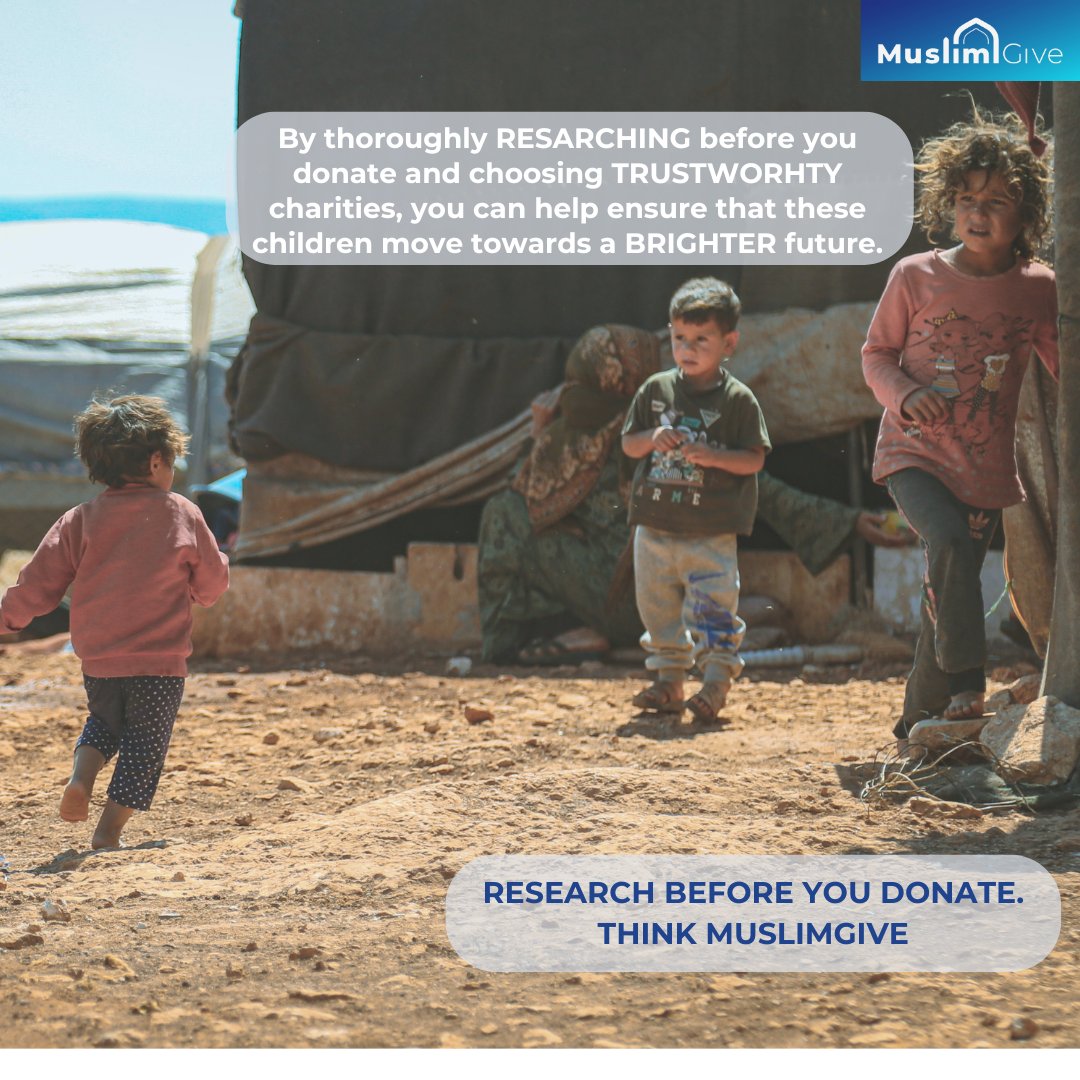 #MuslimGive is the first and only #Islamic charity assessment platform dedicated to helping you verify charities and make informed decisions.Visit MuslimGive.org to verify before you donate. 
#CharityTransparency #GiveSmart #muslimcommunity #muftimenk #zakat #sadaqah