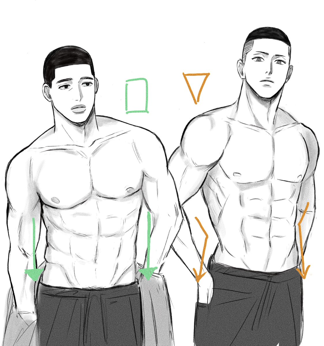 沢深のこの骨格差を大切にしています