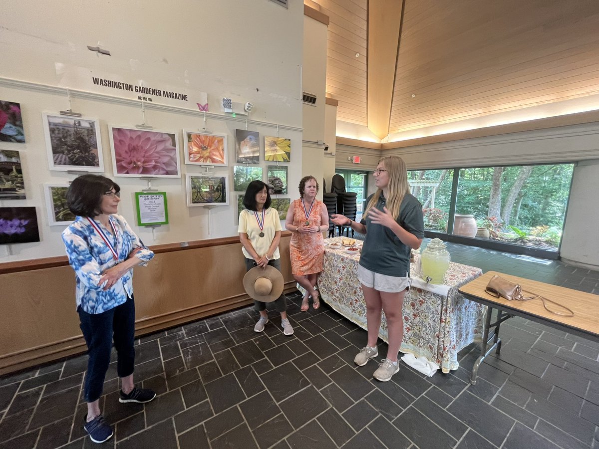 WDCGardener's tweet photo. Thanks to all who came out for the opening of our annual Garden Photo Show at @MeadowlarkNOVA yesterday. Come by and see the display walk through the end of August. #gardendc #dmv #photoshow #gardenphotography #flowerphotography #wildlifephotography #nova https://t.co/Cpc1lEiPwk