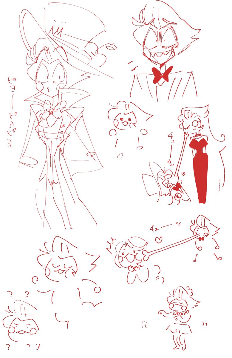 お腹痛すぎて描いてた絵 