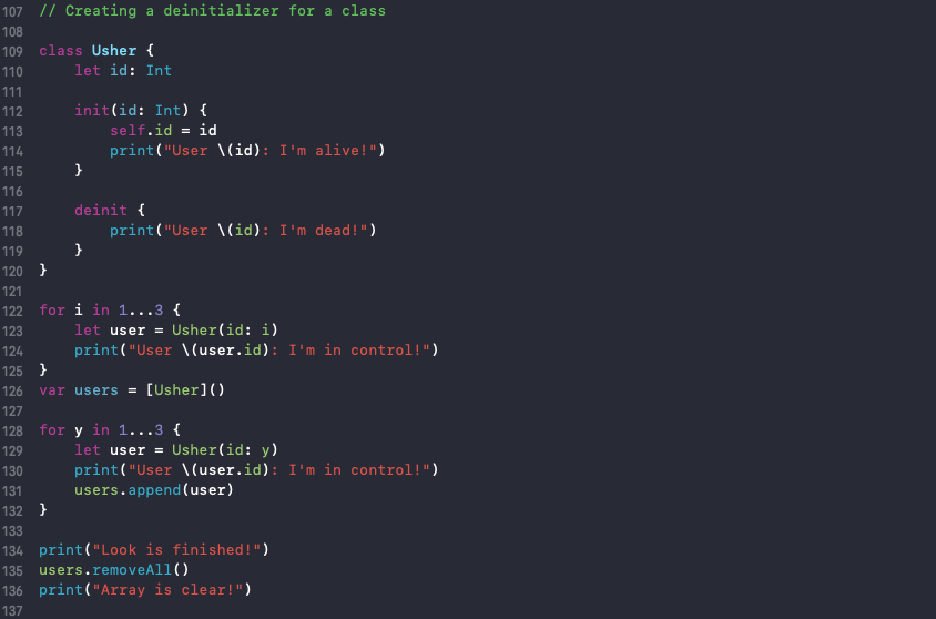 martinkabat's tweet photo. #100DaysOfSwiftUI Day 12 finished. Fun with classes.  #100DaysOfCode #Swift #Xcode15 #Swift5 #developer #programming #coding #code https://t.co/uQq3I2Ok2E