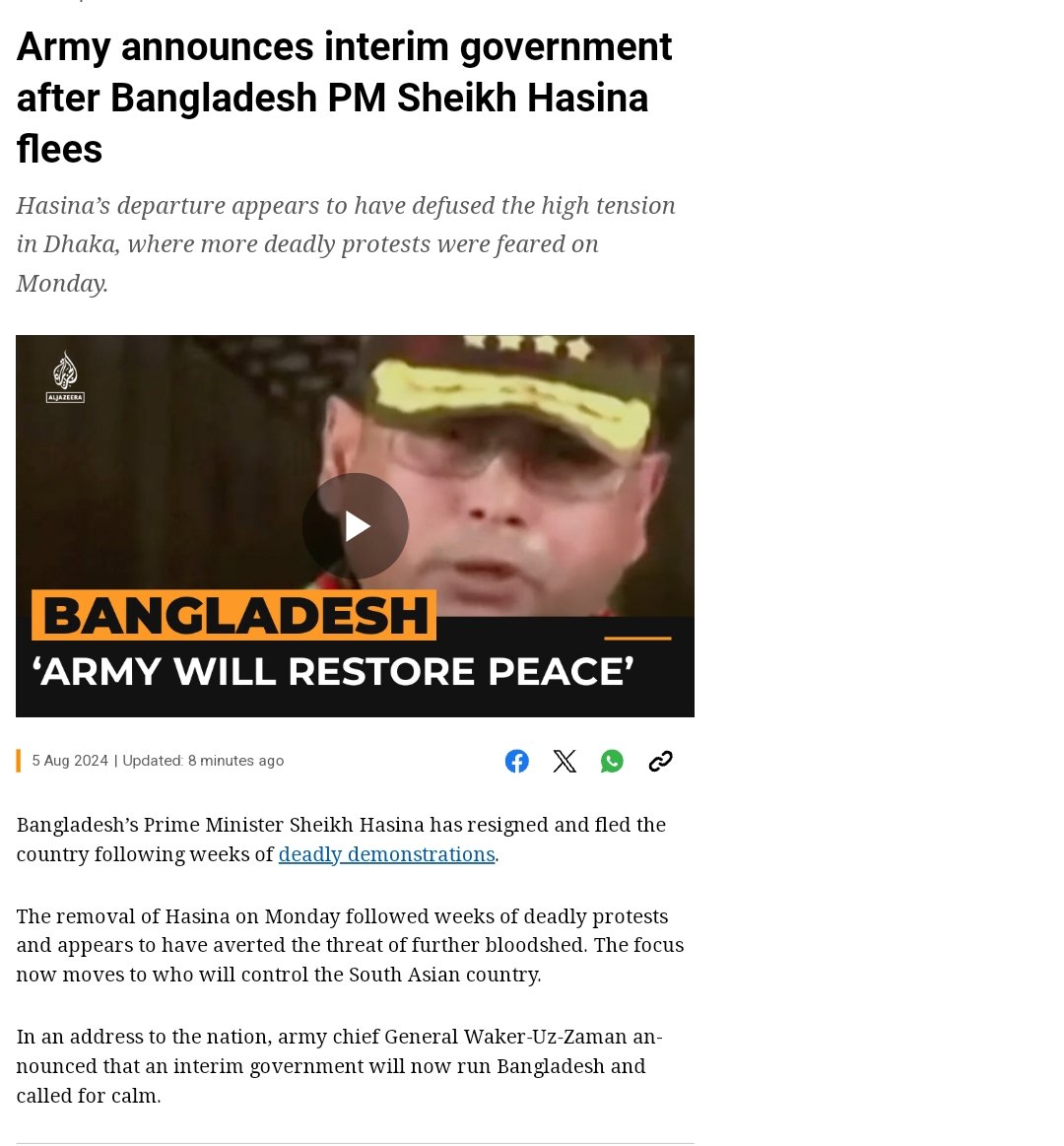 Doraetweet's tweet photo. Bangladesh will soon become east Pakistan. it was never an student protest. protestor was influenced by superpower western country and Funded by teror organisation like ISI https://t.co/rPzu0NOh6L