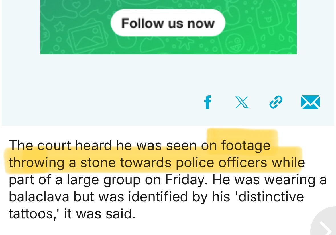 Lillyin_London's tweet photo. People took part in riots in the weekend, where in court today and being charged.
Meanwhile the 2 guys from #Manchesterairport are still not charged despite cctv evidence 🥴
#TwoTeirKeir #TwoTierPolicing #TwoTierPolice #KeirStarmer #KeirStarmerisworsethanMaoandHitler https://t.co/z0CqDIhniv
