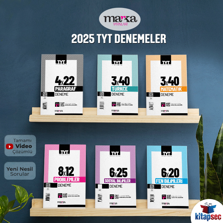 📔2025 TYT Denemeler
📹Tamamı Video Çözümlü 
📚Marka Yayınları

#2025tyt #TYT #Deneme #2025tayfa #MarkaYayınları #kitapseç #kitapseccom