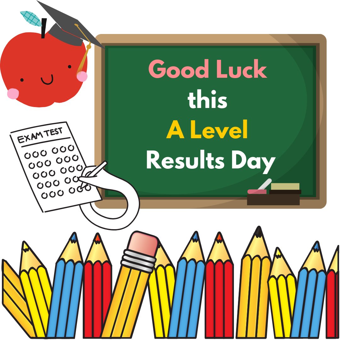 Best of Luck to everyone getting their #ALevelResults today! We can't wait to meet the Freshers of 2024!