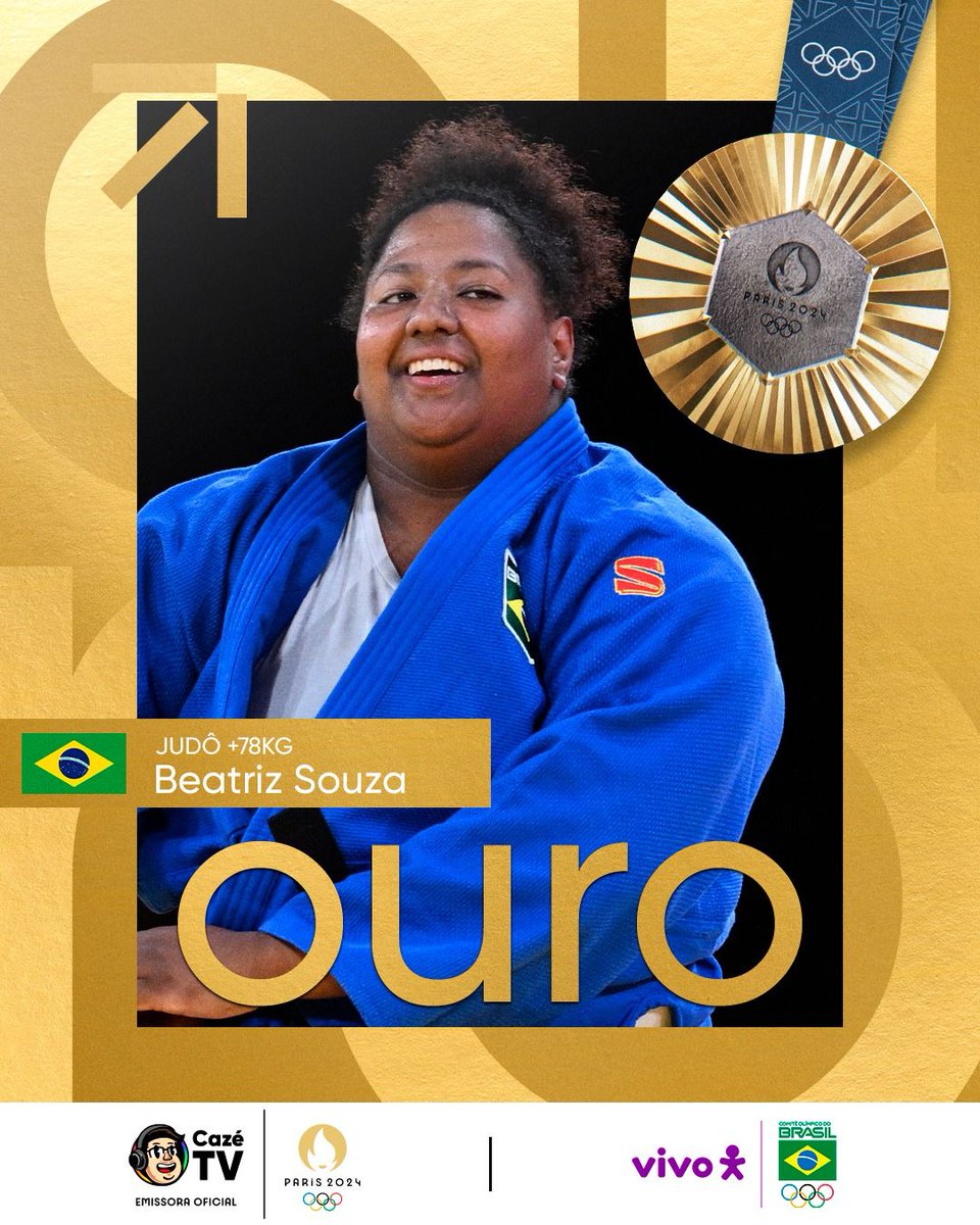 Duas mulheres.
Duas mulheres negras.
Duas medalhas de OURO para o Brasil.
Parabéns, meninas.
Como é bom voltar a ter orgulho de ouvir nosso hino e ver nossa bandeira no lugar mais alto do pódio.
🇧🇷🏅🏅🇧🇷🤸🥋