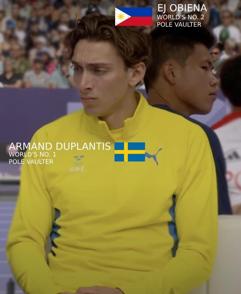 redoutthere's tweet photo. Lapit na! Aug 6, 1am PH time.
Duplantis vs EJ Obiena🇵🇭🇵🇭🇵🇭
ctto.. https://t.co/AKtJdYvgOx
