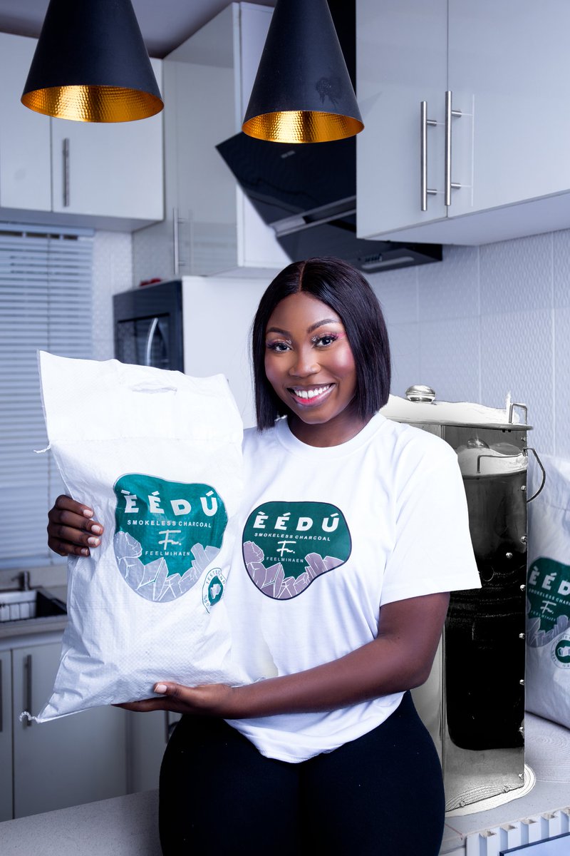 feelmihaen's tweet photo. Very interesting thread. I sell neatly branded well sourced for charcoal, each pack averaging 1.5-2kg for #1,000. Ėédú (meaning charcoal) can be used for cooking and all the discoveries listed in this thread. It is smokeless once ignited 👍🏼 https://t.co/Oo8ELCSZob