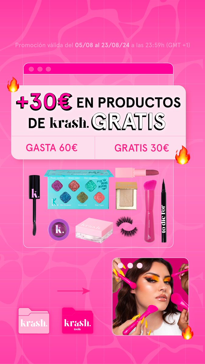 Krash Kosmetics tweet media