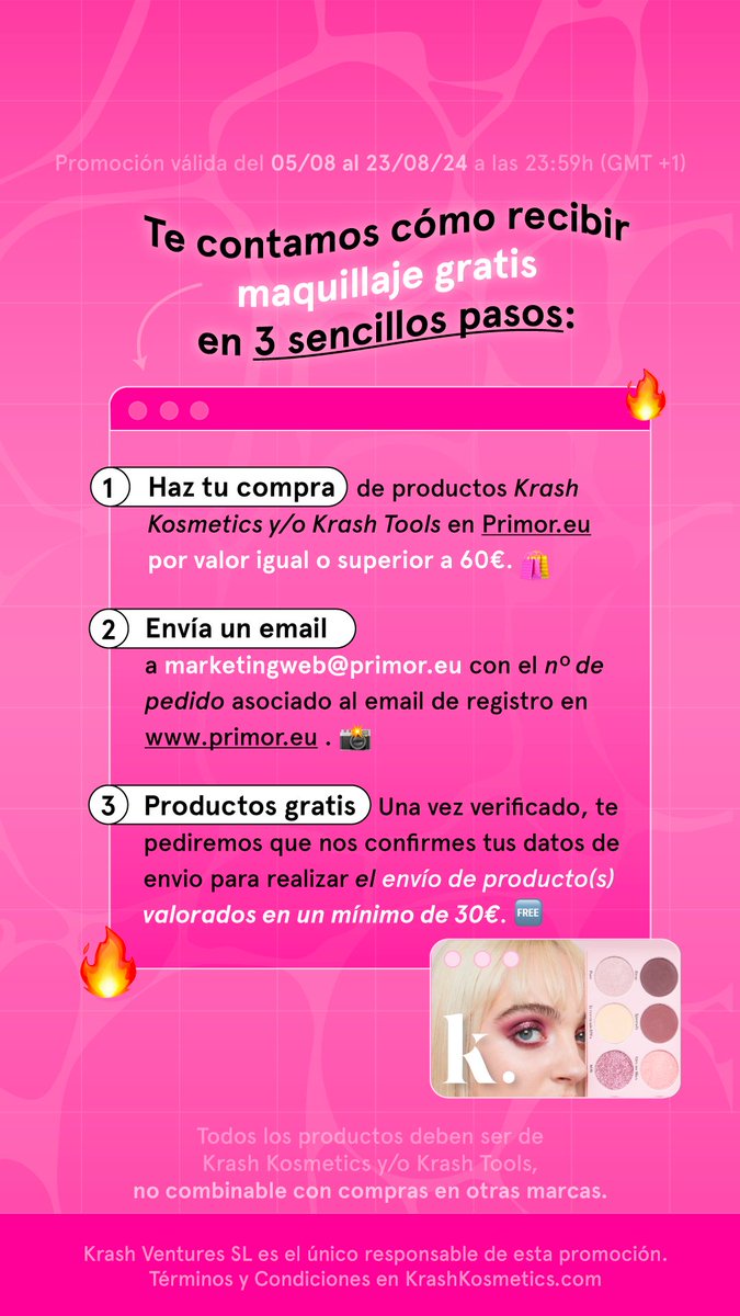 Krash Kosmetics tweet media