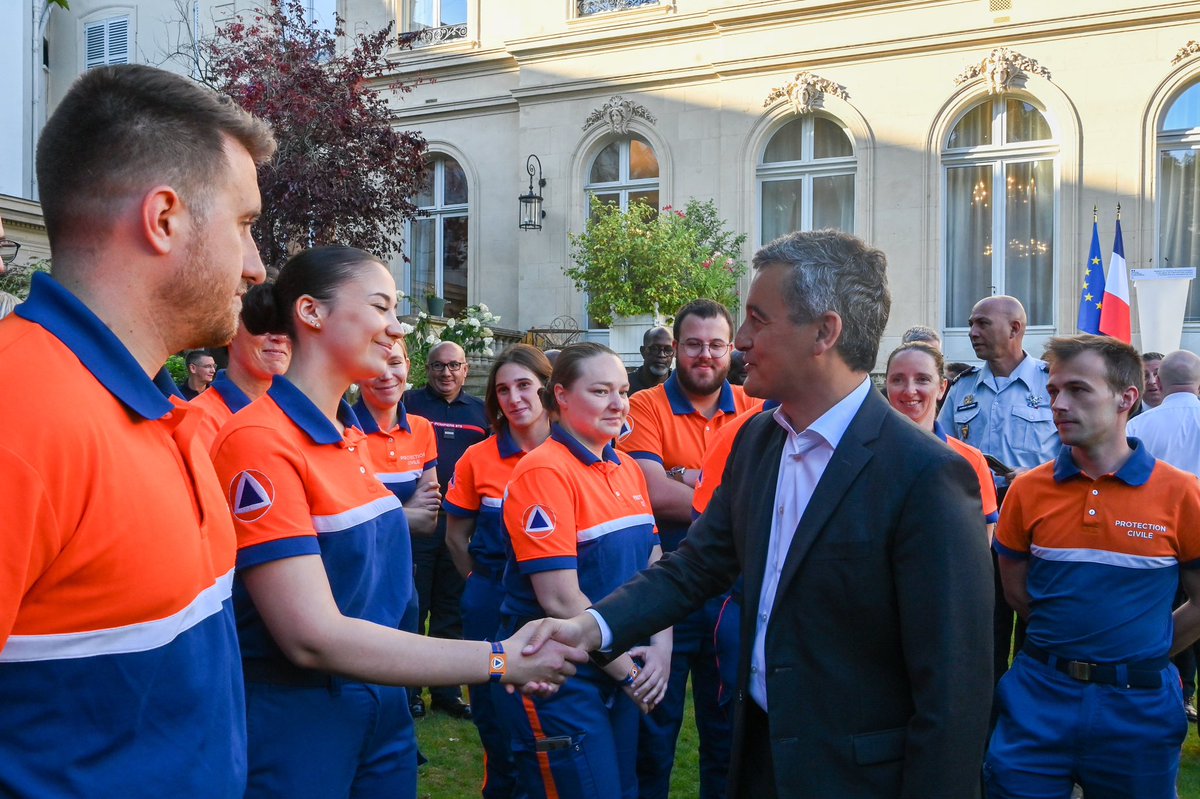La sécurité des #jeuxolympiqueparis2024 c’est aussi eux : tous les acteurs de la protection civile  ! 

Merci pour l’engagement !