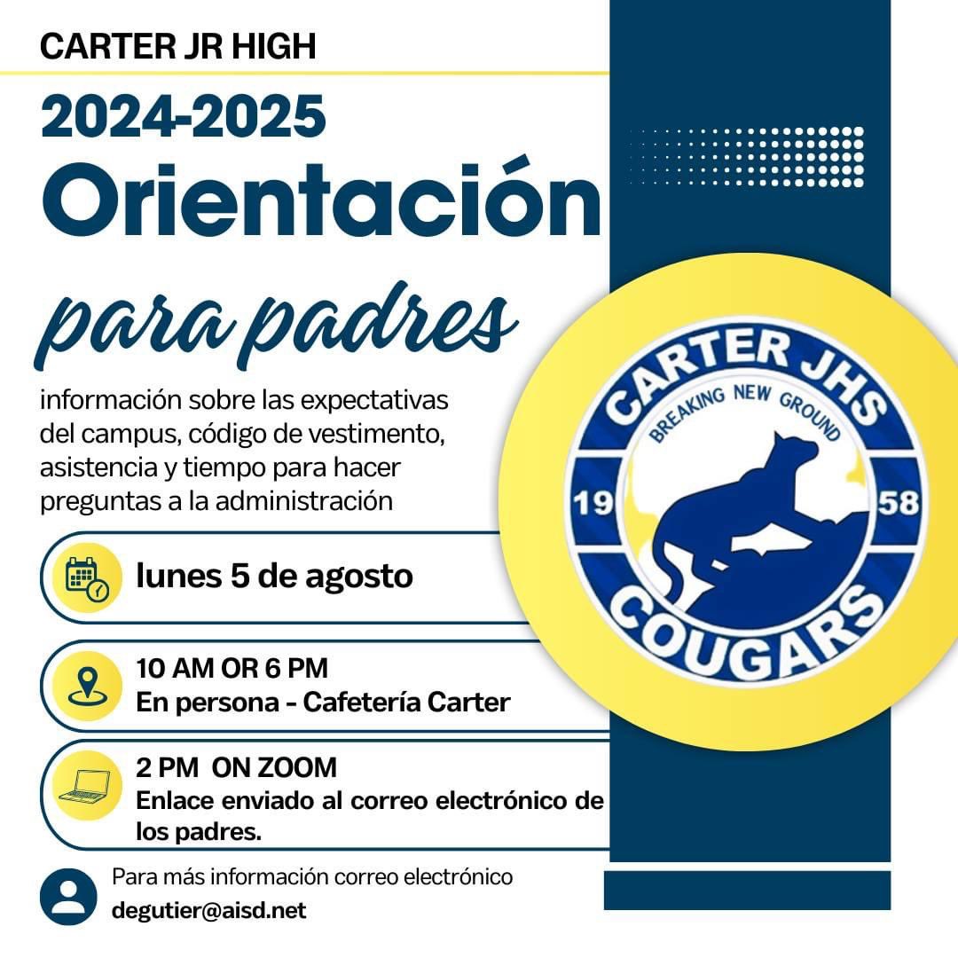 Carter Cougars tweet media