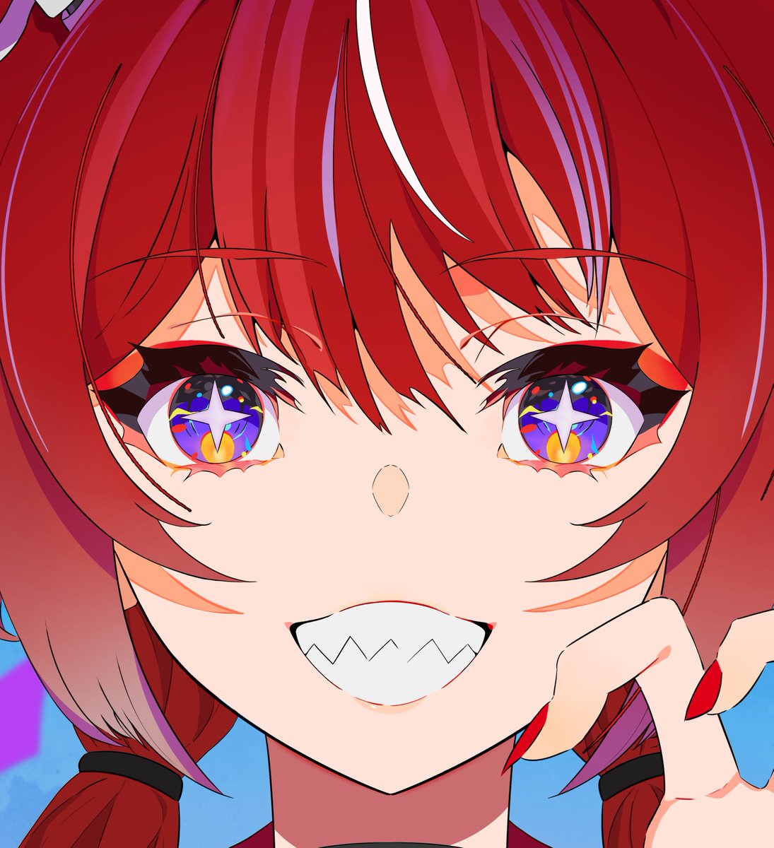 reshat_x's tweet photo. 👹 
＃oc #illustration #イラスト https://t.co/9dH0pQzYyL