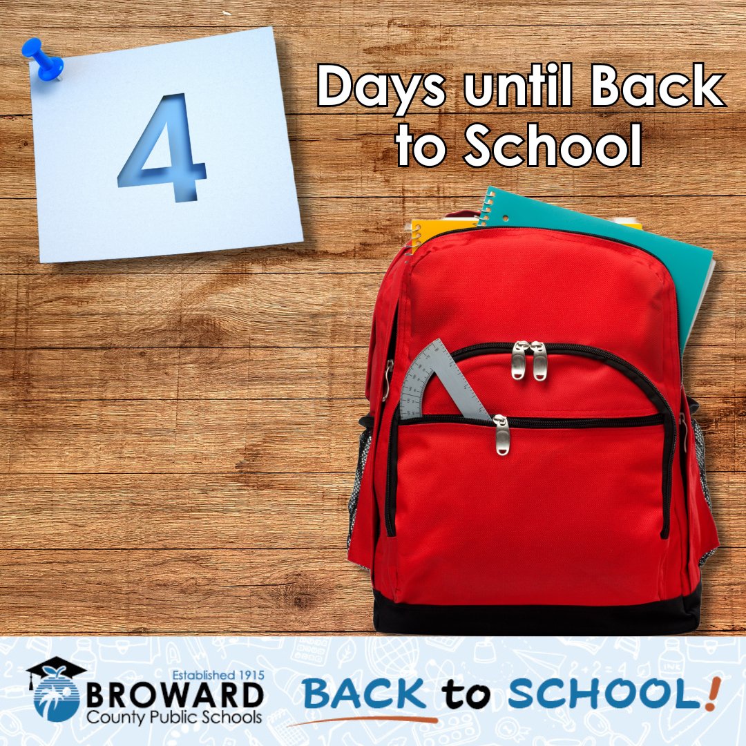 browardschools's tweet photo. The Back-To-School resource helps families prepare for the new school year. It puts important information and resources right at your fingertips. 

Visit https://t.co/eE5MWMGuwd #BCPSBacktoSchool https://t.co/M9Cx65kWwH