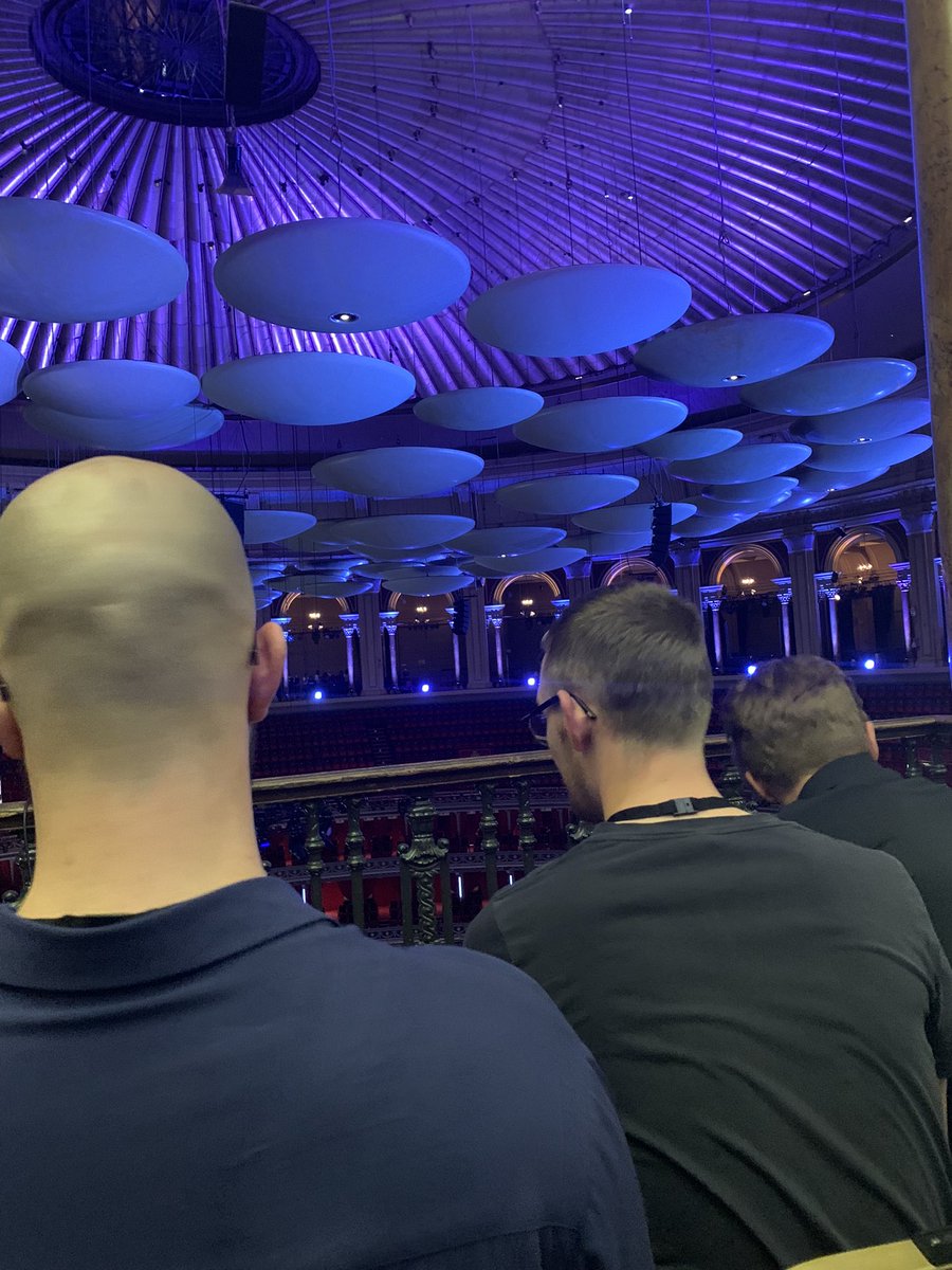 JackNickman's tweet photo. Fun-guys to be with…At eye level with the mushrooms at the @RoyalAlbertHall for the tutti for tonight’s @bbcproms concert with @LPOrchestra, @LPChoir and @RodolfusChoir https://t.co/UnsCp6wifW