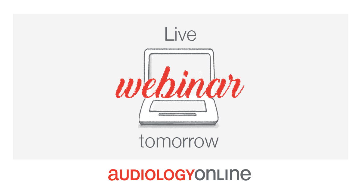 audiologyonline's tweet photo. Registration is still open for tomorrow's live webinar, 'Bring Music to Life,' with @StarkeyHearing! Save your spot now because space is limited! #audpeeps: https://t.co/kWtQD7wucK https://t.co/bw5MSRya7Y