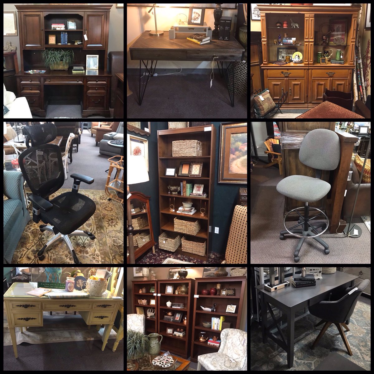 tana_large's tweet photo. OFFICE FURNITURE is 20% off! Whether you’re looking for a desk, bookcase, filing cabinet or office chairs - we have it!  Better hurry, though! That desk you saw last week may be sold this week.

Layaway, Delivery &amp; Financing available

4941 S. Peoria Avenue
#roundthehouse #tulsa https://t.co/zJDMof85uq