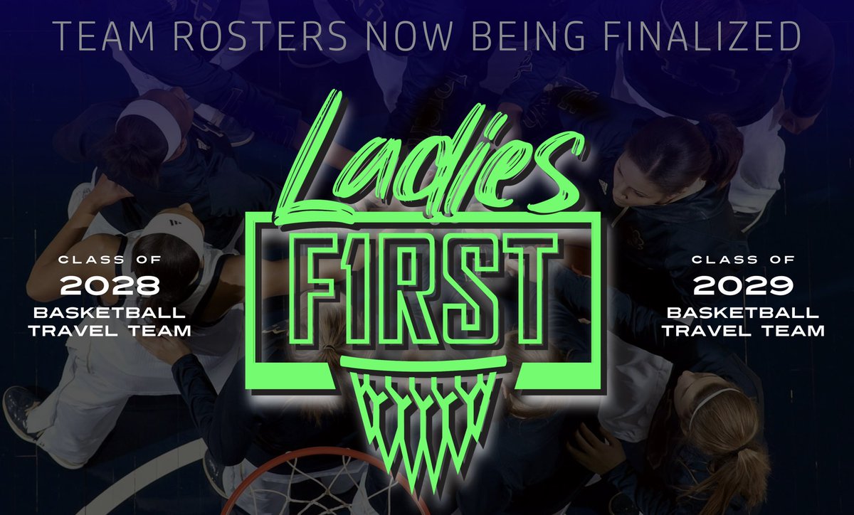 LadiesF1RST_'s tweet photo. We’re seeking committed players, for whom 🏀 is a F1RST priority; girls interested in comprehensive improvement to her overall game + national-level competition for college futures

Class of 2028 &amp; 2029 Teams

☑️ COACHING
☑️ ORGANIZATION
☑️ EXPERIENCE

LadiesF1RSTteamBB@gmail.com https://t.co/mx2vowrfFD
