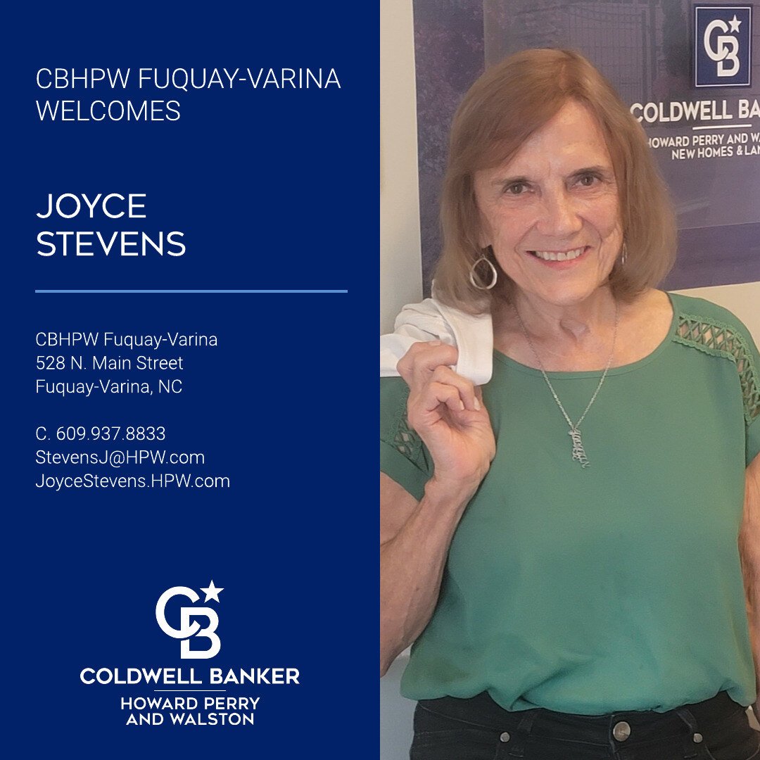CBHPW's tweet photo. Our #CBHPWFuquayVarina office is happy to welcome Real Estate Professional Joyce Stevens to their community of excellence. Thank you for partnering with #CBHPW, Joyce, and we look forward to working with you! #HelpingPeopleWin #TopFuquayRealtors #ComeWorkWithUs https://t.co/FZhhEah6ZC