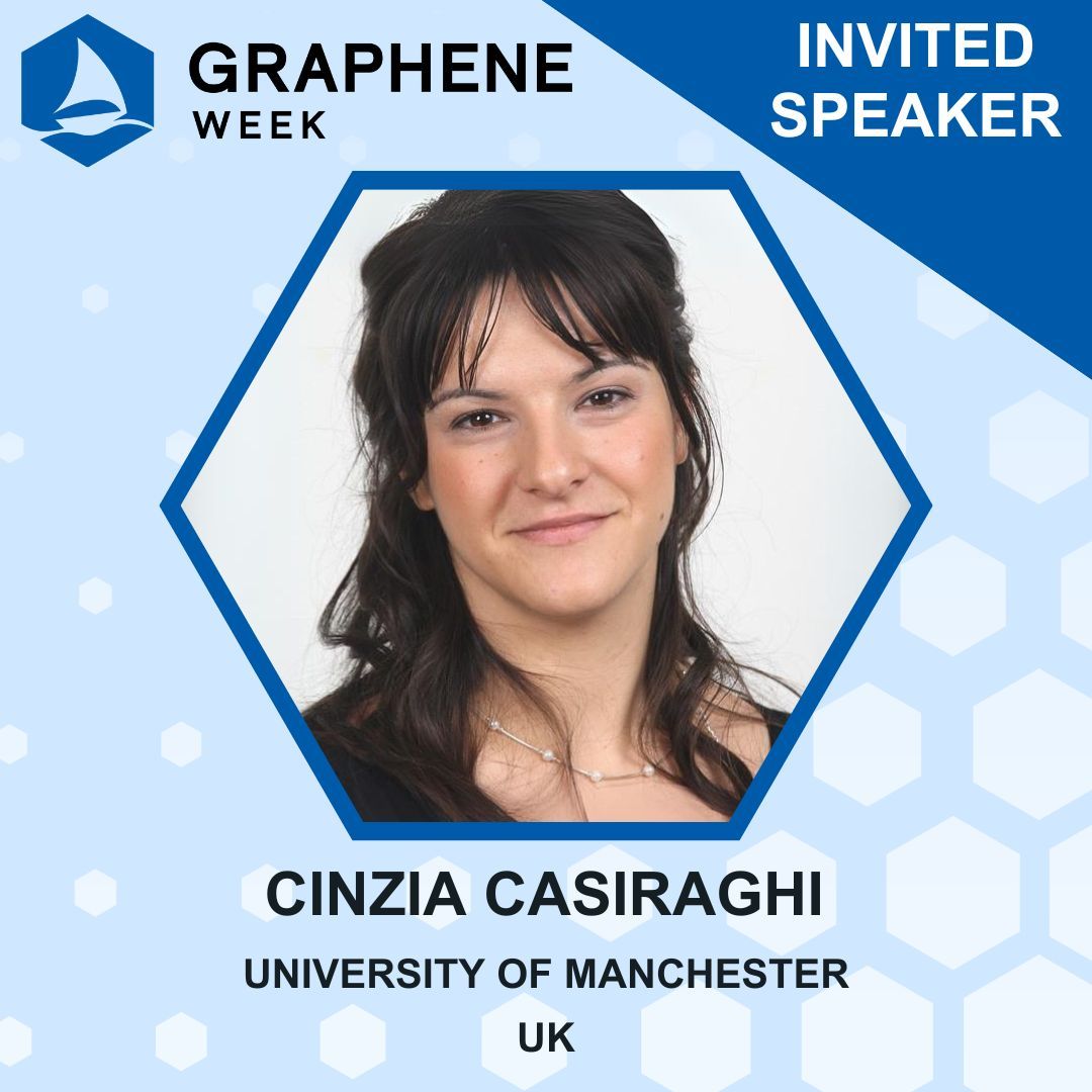 GrapheneEU's tweet image. 📢 We’re thrilled to announce Cinzia Casiraghi, a leading expert in nanoscience, as an invited speaker at Graphene Week!🎉Don’t miss out on her invaluable insights! Register today: buff.ly/3U8EVWq 

#GrapheneWeek2024 #nanoscience #materialscience