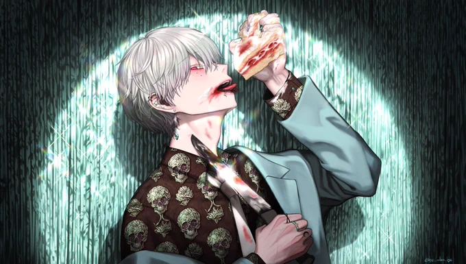 #私はこういう絵師です見た絵師全員参加 こんなスタイルの絵を描いています