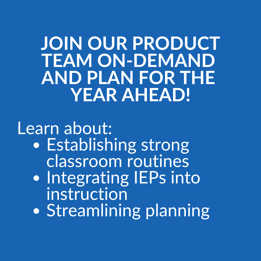 Everwayglobal's tweet photo. Get ready to dive into our on-demand Back-to-School Webinar Series! Join the product team as we plan for the year ahead, set up strong classroom routines, incorporate IEPs into instruction, and make planning a breeze.
https://t.co/0qIhVvIEJ2 https://t.co/bXYGFRLO37