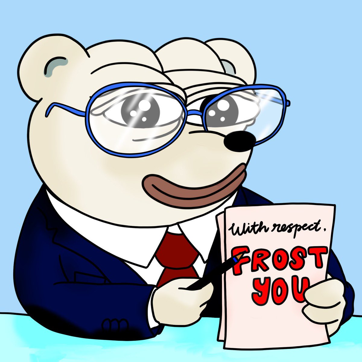 a message to the markets rn:

with respect, frost you.

- love, $FROSTY (we stay chillin’)

❄️🐻‍❄️