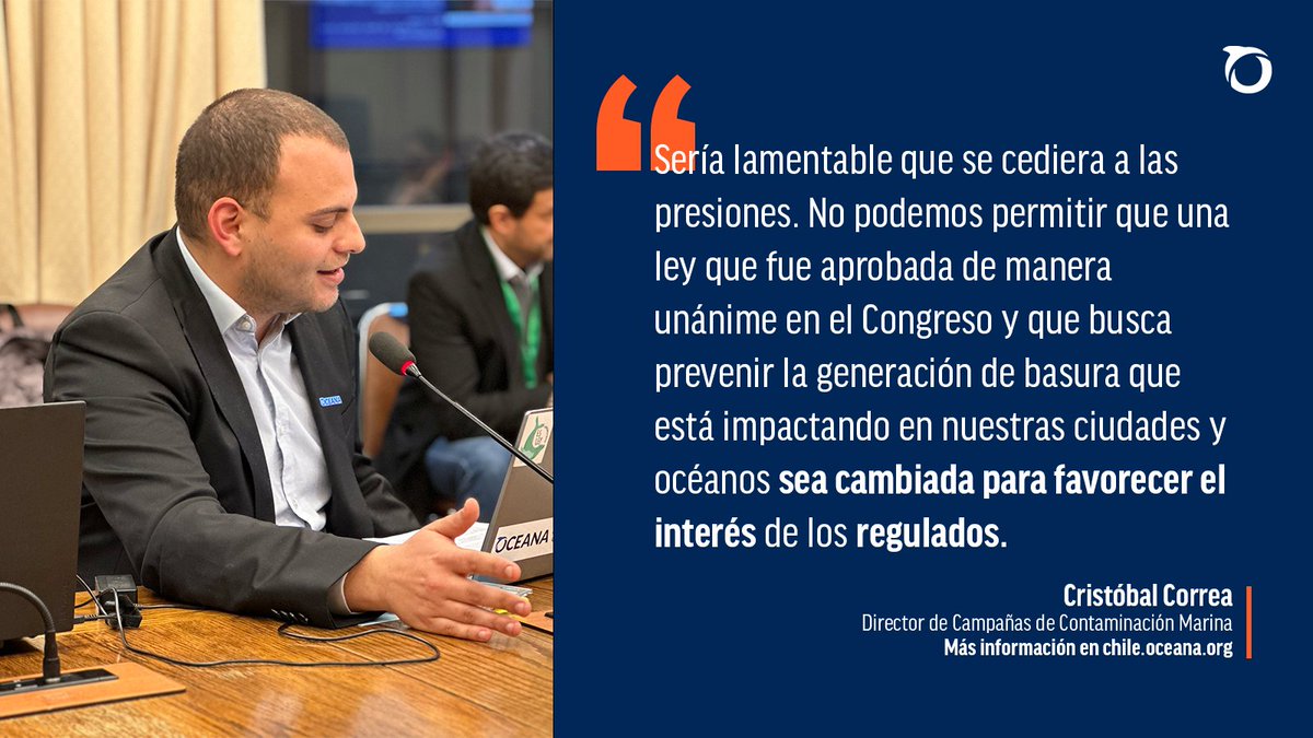 🚨 #QueCumplanLaLey | Han ingresado dos proyectos de Ley buscando frenar la plena implementación de La Ley de Plásticos de un solo uso y desechables. El primero fue rechazado y el segundo ya ha sido aprobado, con urgencia del Gobierno, en la Comisión de Medio Ambiente de la