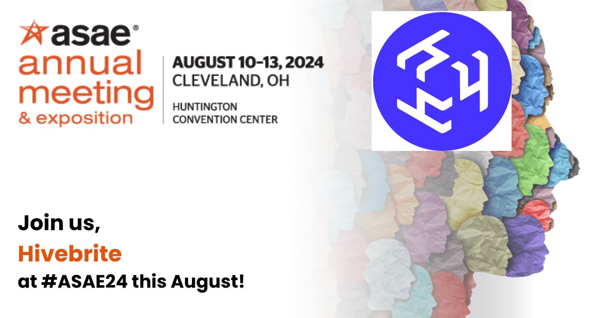Just 1 week until #ASAE24! 🚀 Get ready to connect, innovate, and elevate your association's success at the #ASAE24 Annual Meeting!💡

📍 Book a meeting with us or drop by Booth #1056: ow.ly/jz2t50SQZCo