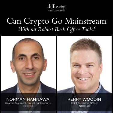 diffusefunds's tweet image. Is crypto missing key back office tools? 🤔 Join #DiffuseTap with NODE40&apos;s Norman Hannawa &amp;amp; Perry Woodin to explore this crucial topic! #backoffice #financialinnovation #institutionalinvestors

RSVP: diffusefunds.com/event/can-cryp…