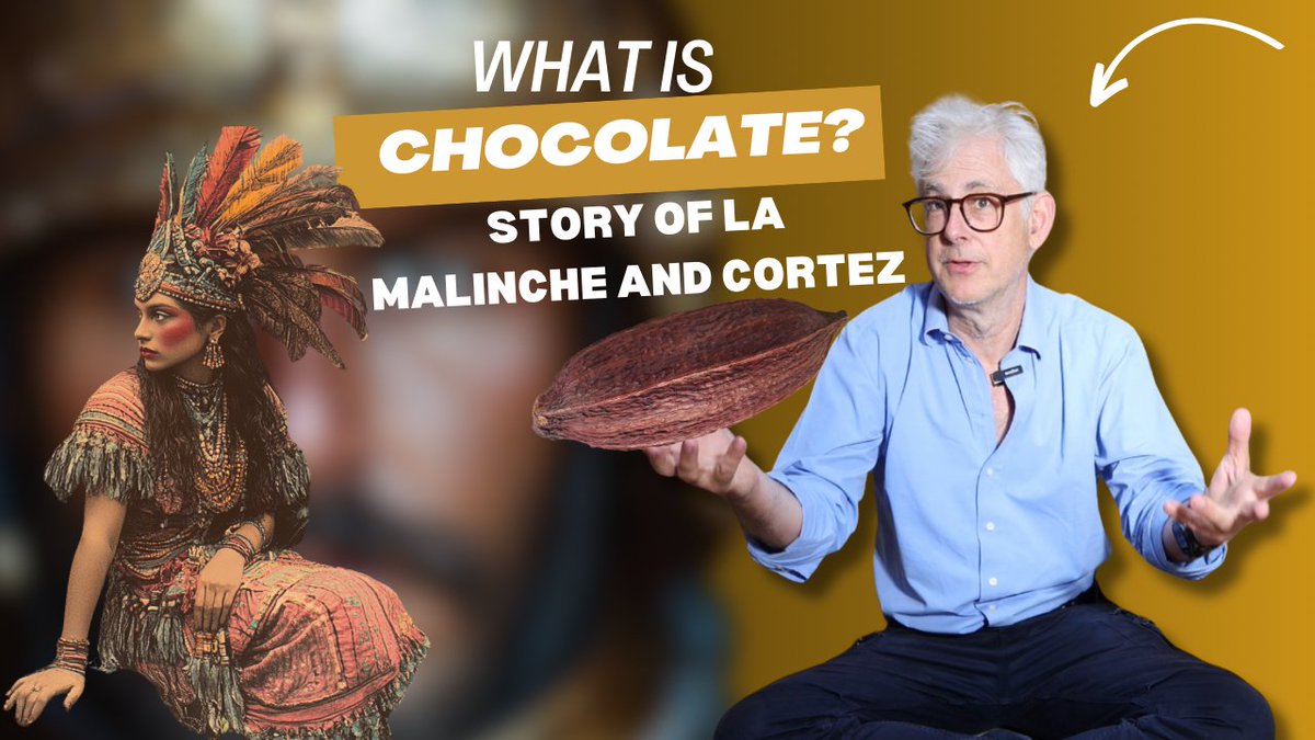 We need to talk about Chocolate. Watch our new video which tells the amazing story of a beautiful mayan called Malinche and the discovery of chocolate youtube.com/watch?v=nu7XSh…