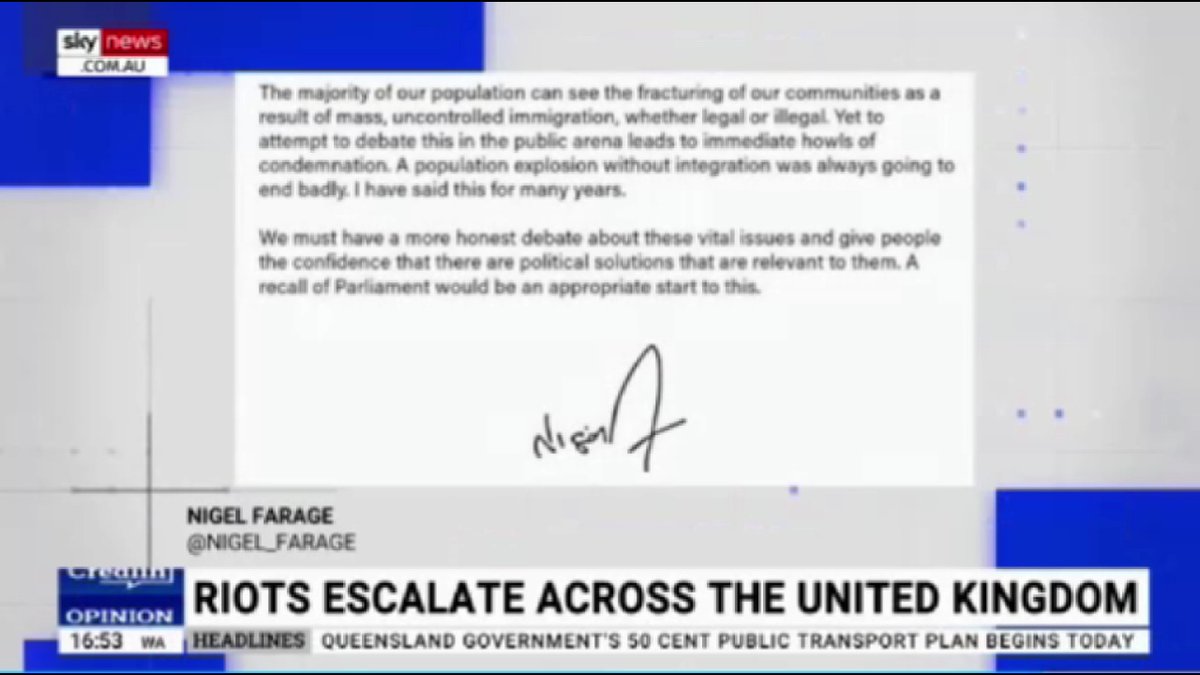 TimjboAU's tweet photo. #Credlin Join the panel with @Gary_Hardgrave and #KeithPitt MP
- Riots escalate across the UK
- Cheaper bills for nuclear powered nations
- #TheirABC 's advertising on the rise
#Auspol2024 #RiotsUK #SkyNewsAust https://t.co/HQpEXIfXKw
