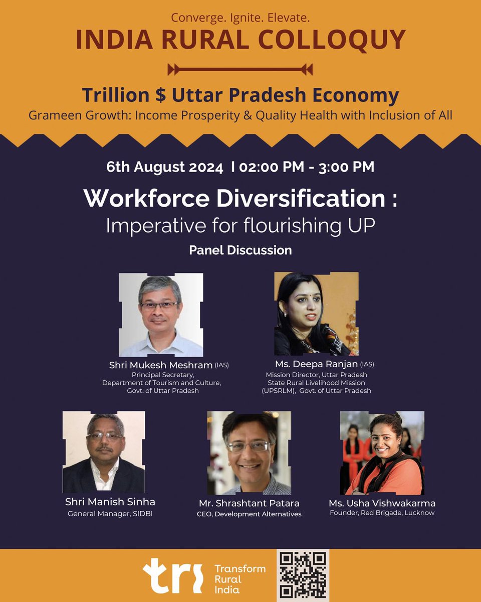 TRIFoundation's tweet photo. 📣 Lucknow, Uttar Pradesh I India Rural Colloquy 2024 

We are all geared up to launch into day 6 of the India Rural Colloquy 2024 at #Lucknow, #UttarPradesh with our esteemed panel of speakers.

Tune in to the live sessions 11:00 AM onwards

🔗 https://t.co/kX1QDOLkhP

For more details on the discussion, visit https://t.co/30rGnFeXT3

#IndiaRuralColloquy #IndiaRuralColloquy2024 #TransformRuralIndia #RuralRenaissance #RuralIndia #UttarPradesh #UttarPradeshGrowth #UPNews #UPEconomy #UttarPradeshEconomy
