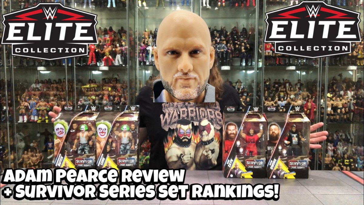 sirpaul64's tweet photo. WWE Survivor Series Adam Pearce BAF + Set Rankings! Who Comes Out On Top? https://t.co/eI1bZuFDEq #adampearce #survivorseries #elitesquad #wwe #wwf #scratchthatfigureitch #aew #toys #bushwackers #samizayn #kevinowens #mattel #wrestling #raw #smackdown #toys #otystagram https://t.co/4HcaUkL70D
