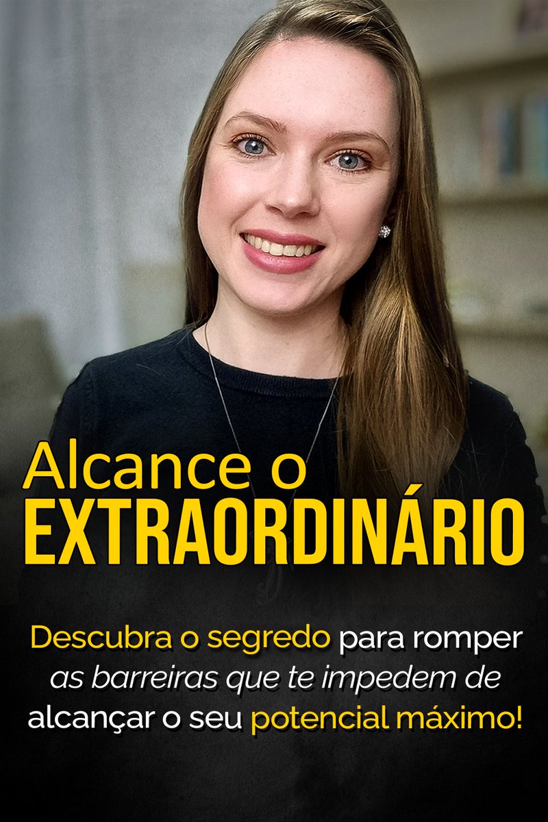 Cris_Raquel__'s tweet photo. Descubra como Alcançar o #Extraordinário e Transformar Seus #Sonhos em Realidade. Se você faz parte dos que querem evoluir e conquistar #metas, ASSISTA o vídeo e veja o SEGREDO que usei para romper barreiras que me impediam de alcançar o potencial máximo.
https://t.co/XGJgVH5d0R https://t.co/yGZ9zsadU7