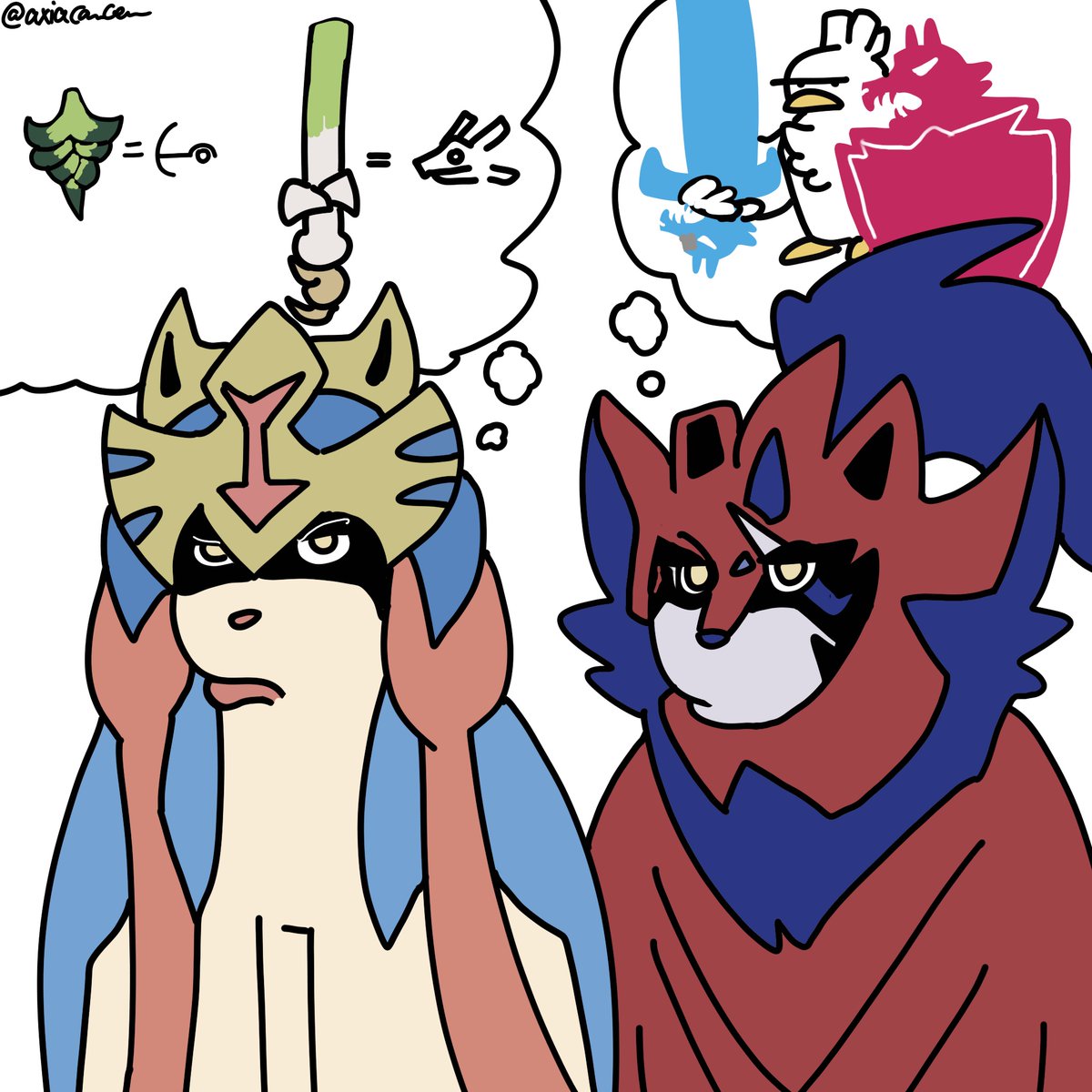 axiacancer's tweet photo. 何尝不是一种剑盾呢
#Pokemon #Pokémon #ポケットモンスター #宝可梦剑盾 #精灵宝可梦 https://t.co/67zV4BtFKo