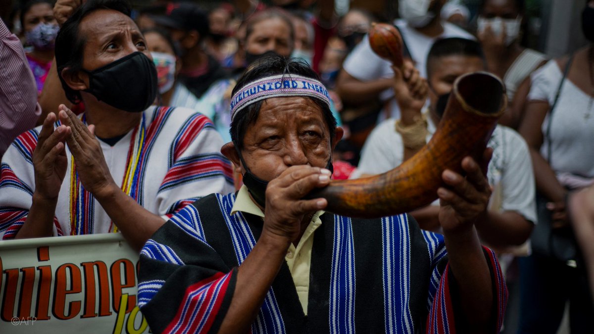 UNTreatyBodies's tweet photo. UN Committee against Racial Discrimination #CERD will examine #Venezuela 🇻🇪 , discussing

🔹Indigenous Peoples’ rights
🔹Discrimination against persons of African descent
🔹Human rights defenders, incl Indigenous leaders

LIVE: 6 Aug 15h &amp; 7 Aug 10h CEST https://t.co/mE3GqC4SL4 https://t.co/ra95A7ZJ4V