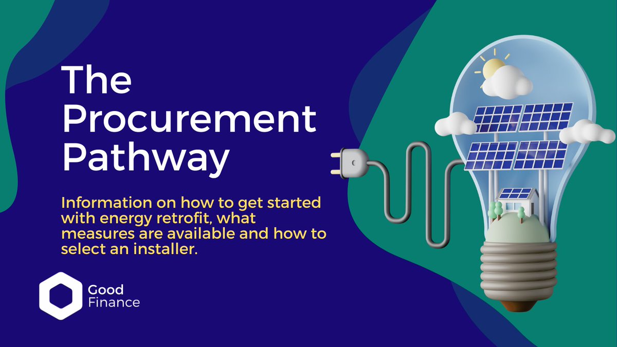 GoodFinanceUK's tweet photo. Have you checked out our Procurement Pathway? 

Designed to empower social enterprises and charities in making informed decisions when selecting providers for retrofitting energy efficiency measures using social investment 🌍️

Click here to explore ➡️ https://t.co/pwLAz1Nrrg https://t.co/prUAcLPCIM