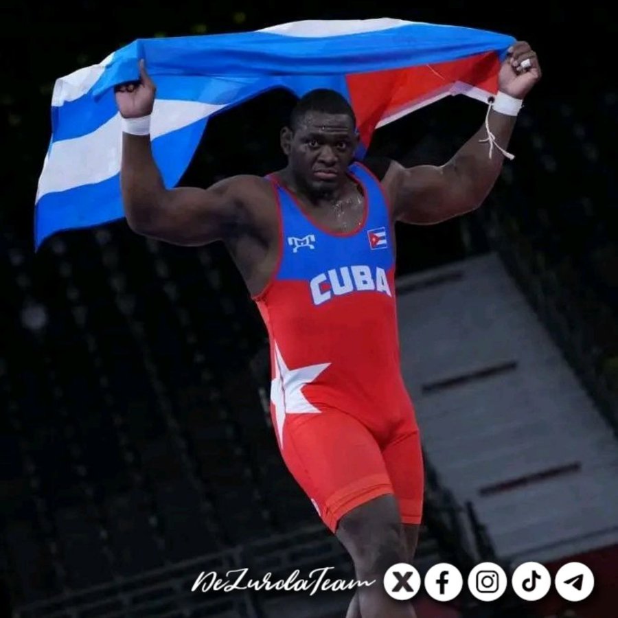Grande, grande, grandísimo eres Mijaín López. Ya estás en cuartos de final, sigue por más Gigante de Herradura. #Cuba te ama
#CubaInspira #CubaEsDeporte
